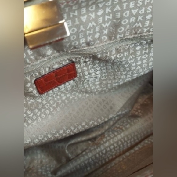 Kate Spade Red Knightsbridge Constance Shoulder Bag Comes with/care card. - Picture 8 of 12